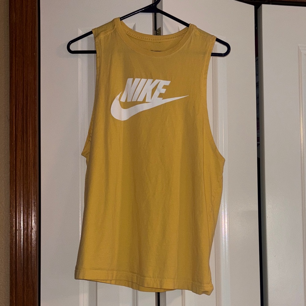 Nike Women's Tank Top Bundle 2 Medium Coral/White 2 Large Lilac/Yellow - Picture 7 of 8